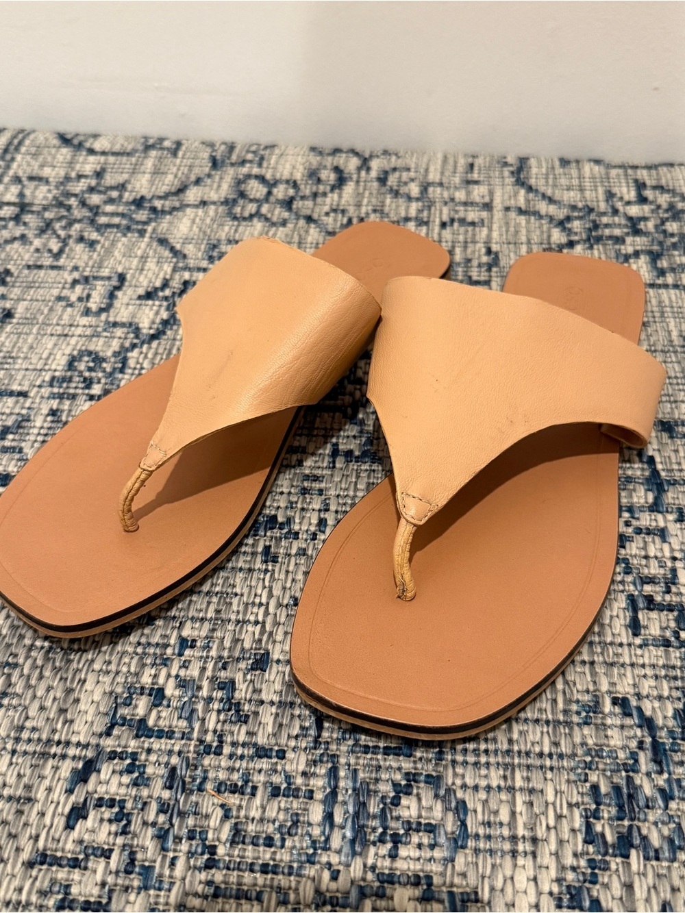 ASOS Tan/Brown Thong Sandals
